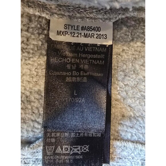 Marmot Women's Full-Zip Fleece Hoody. Size large gray and purple - Picture 10 of 10